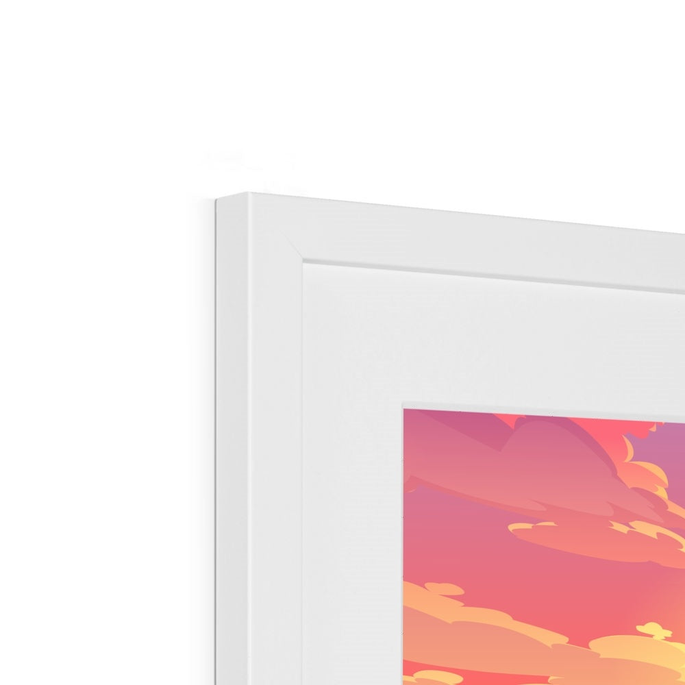Bamford Edge - Into the sunset Framed & Mounted Print