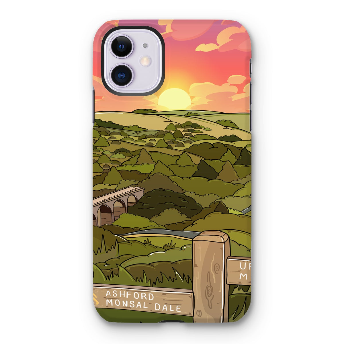 Monsal Head - Into the sunset Tough Phone Case