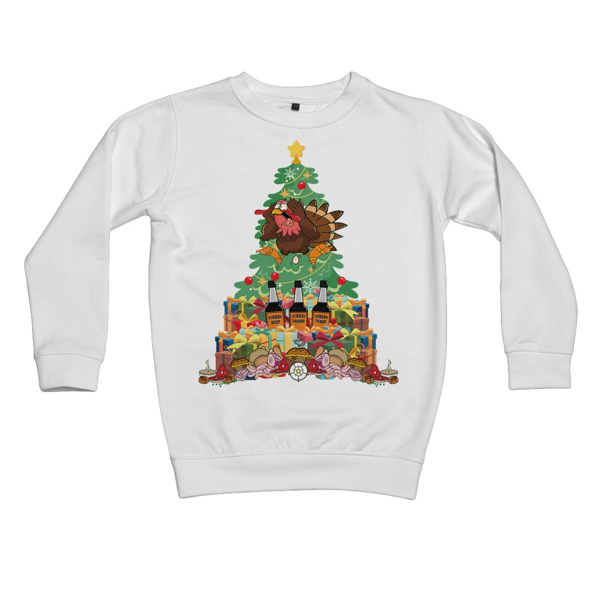 REYT GOOD CRIMBO Kids Sweatshirt