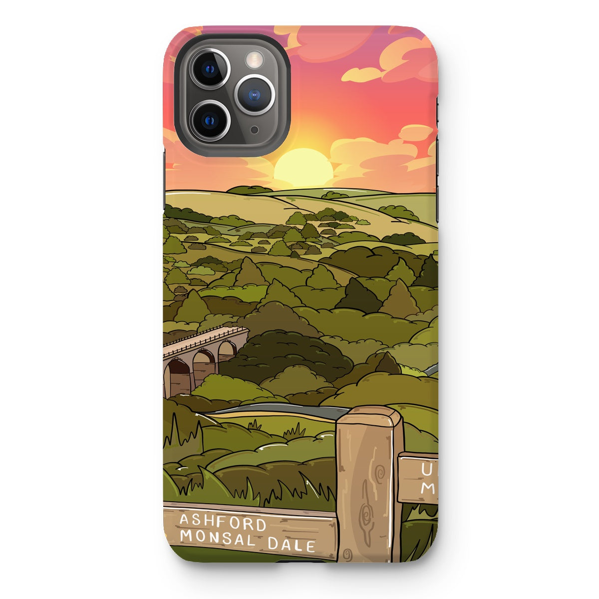 Monsal Head - Into the sunset Tough Phone Case