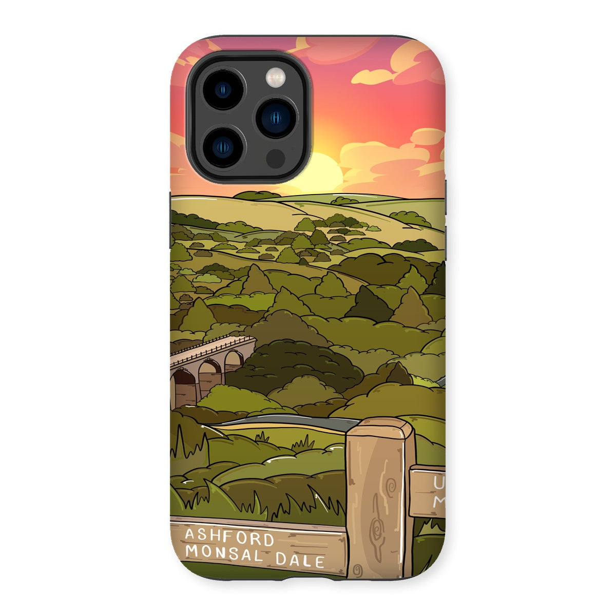 Monsal Head - Into the sunset Tough Phone Case