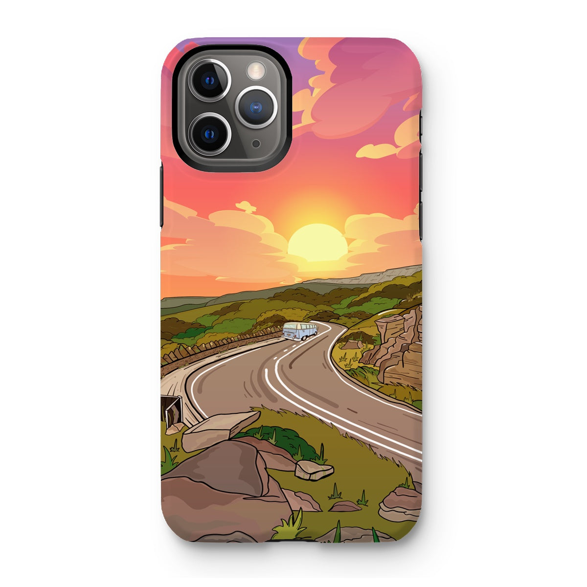 Surprise View - Into the sunset Tough Phone Case