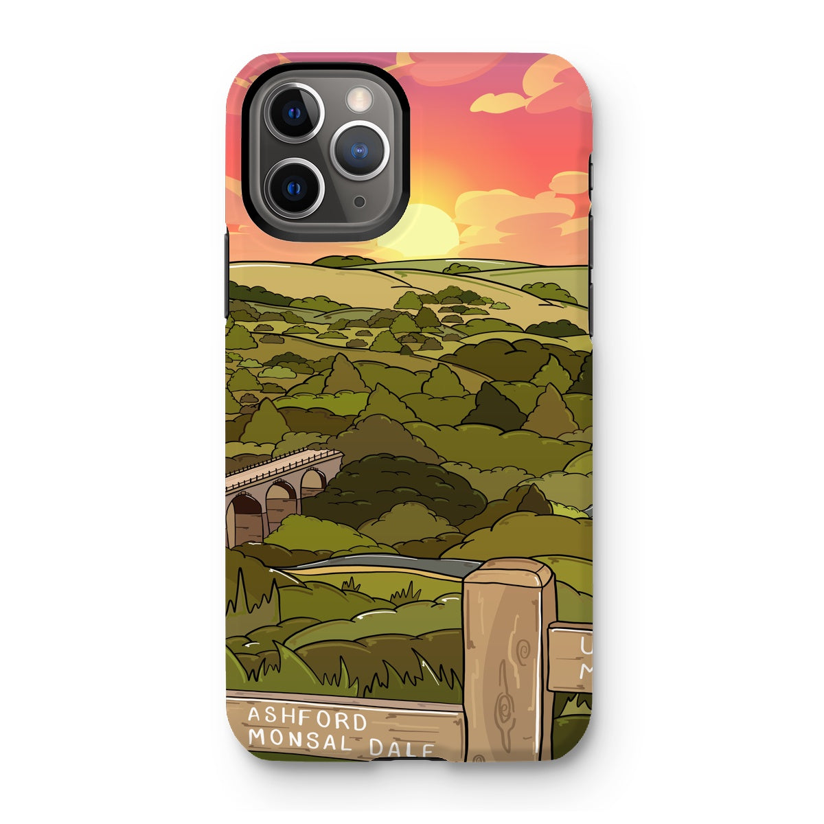 Monsal Head - Into the sunset Tough Phone Case