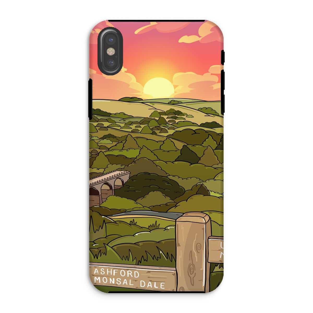 Monsal Head - Into the sunset Tough Phone Case