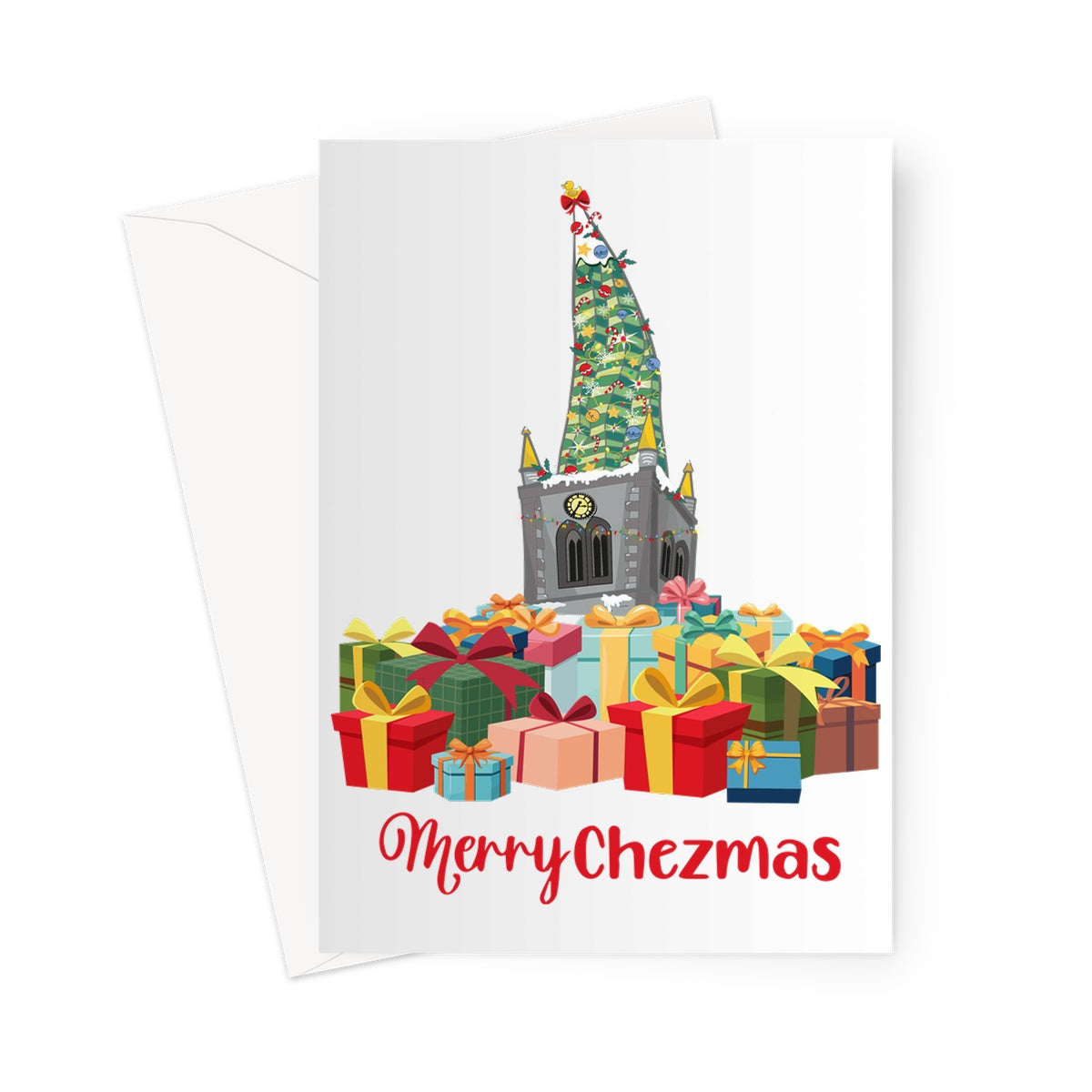 Merry Chezmas Greeting Card