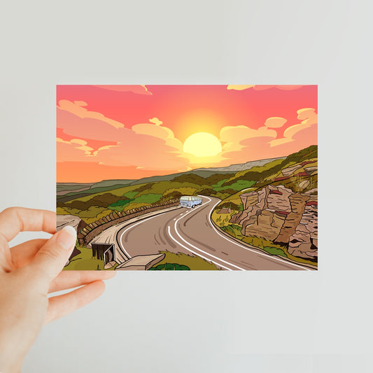 Surprise View - Into the sunset Classic Postcard