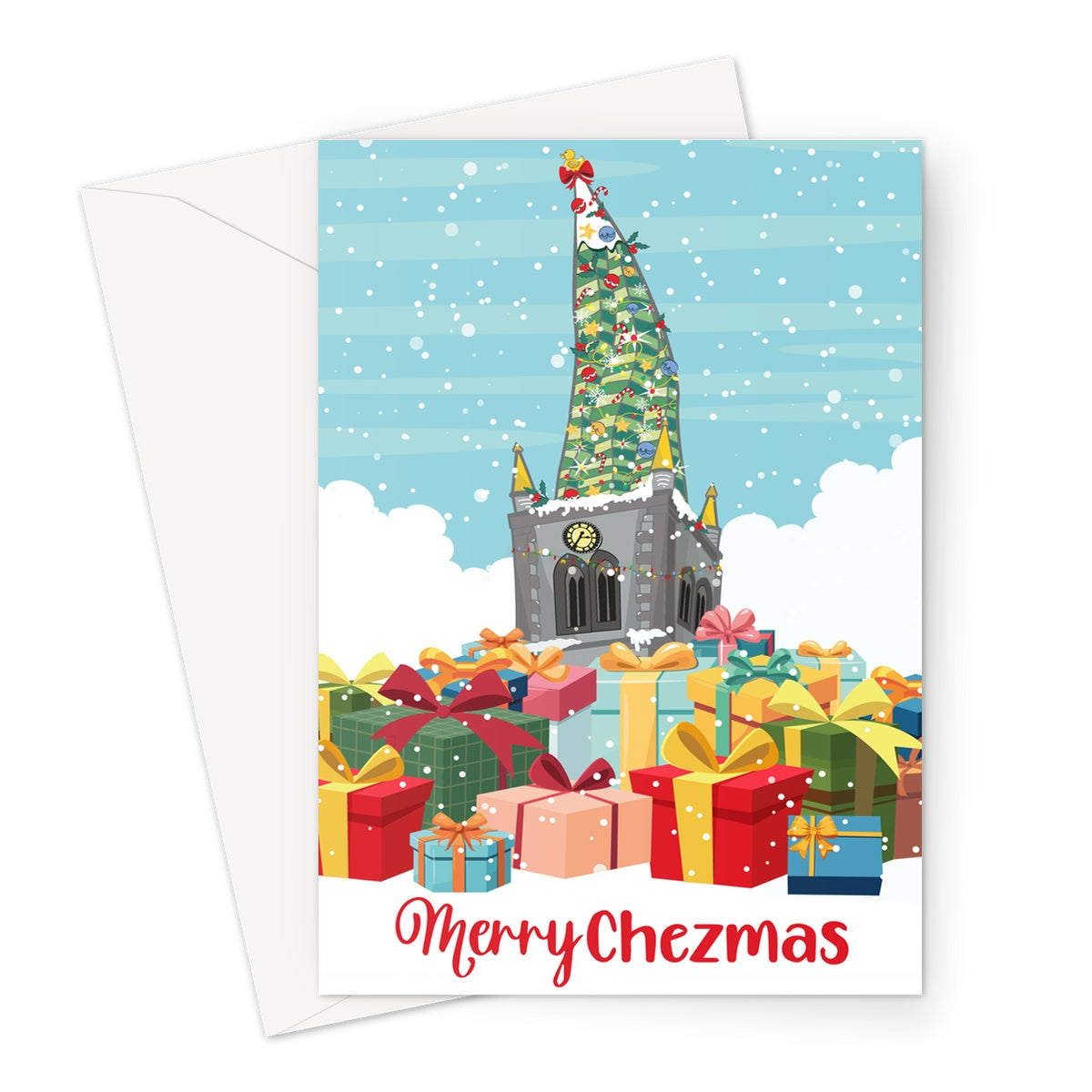 Merry Chezmas Greeting Card