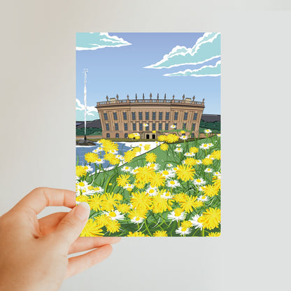 Chatsworth - In Bloom Classic Postcard
