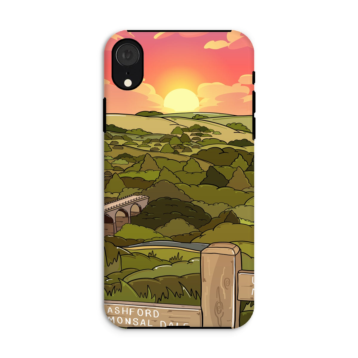 Monsal Head - Into the sunset Tough Phone Case