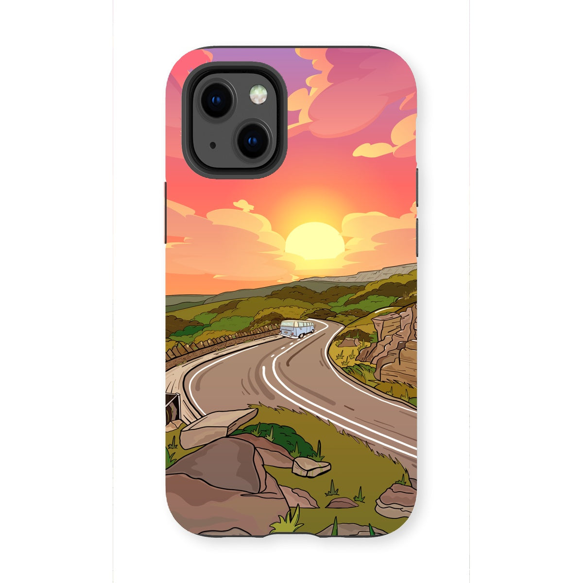 Surprise View - Into the sunset Tough Phone Case