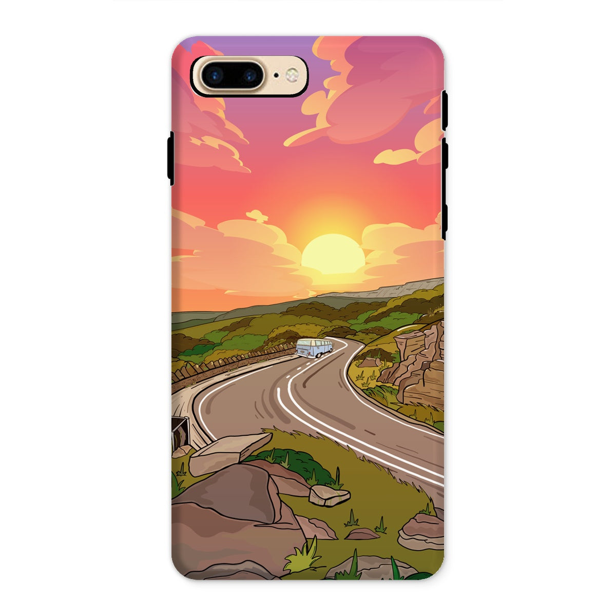 Surprise View - Into the sunset Tough Phone Case