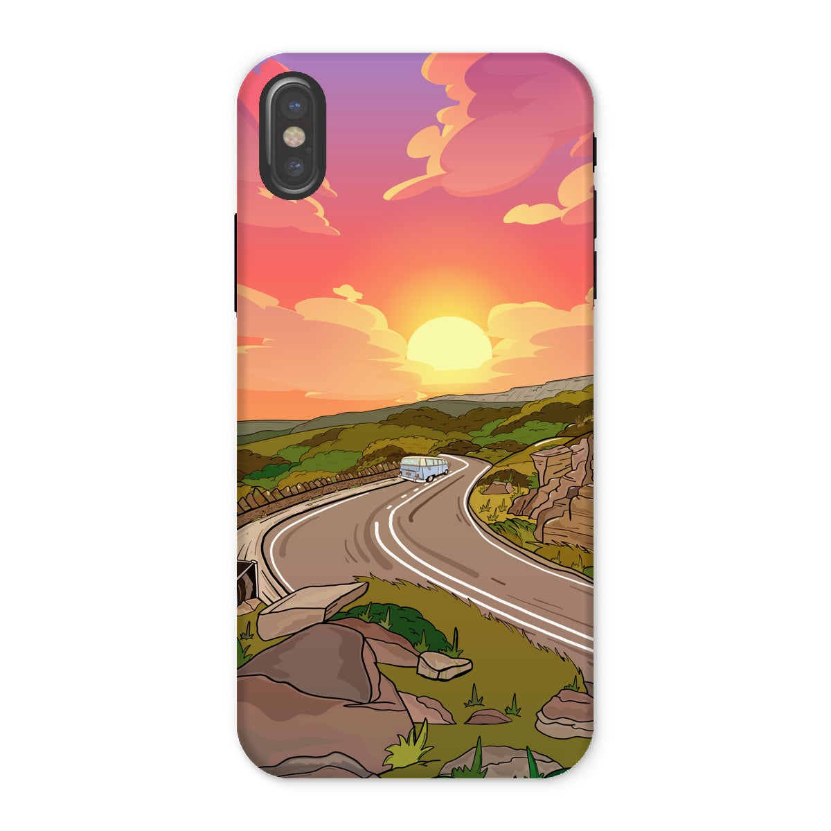 Surprise View - Into the sunset Tough Phone Case