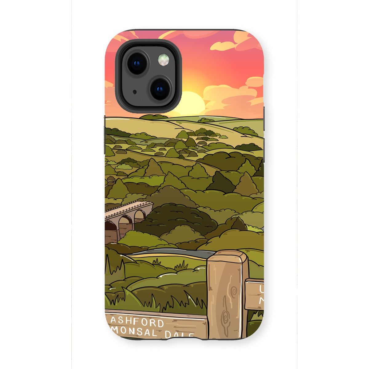 Monsal Head - Into the sunset Tough Phone Case