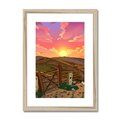 The Great Ridge Framed & Mounted Print