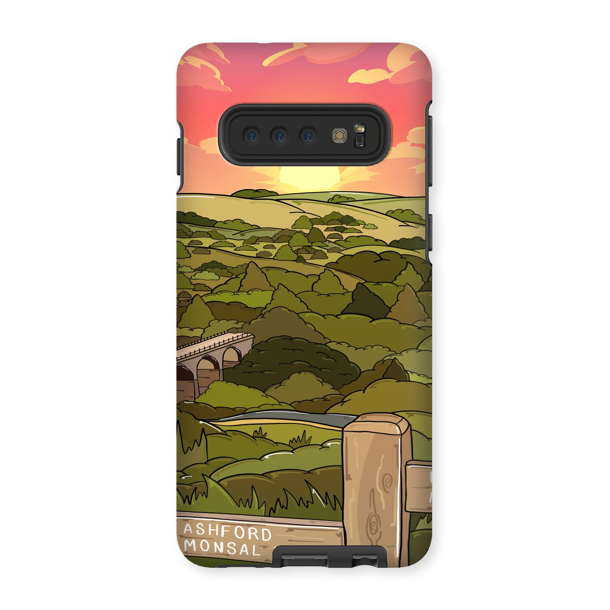 Monsal Head - Into the sunset Tough Phone Case