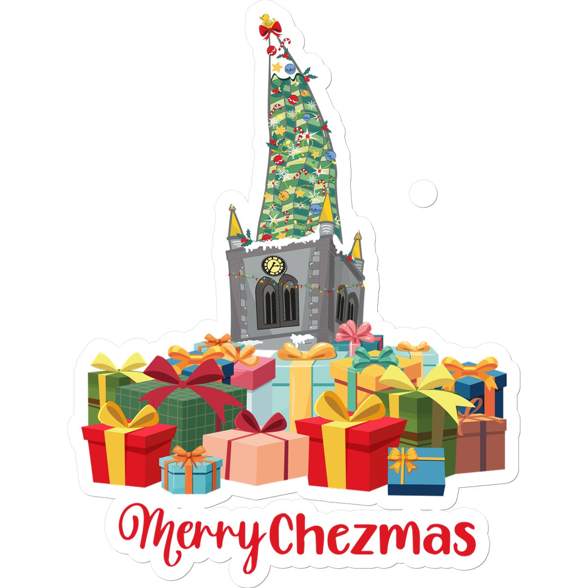 Merry Chezmas Sticker