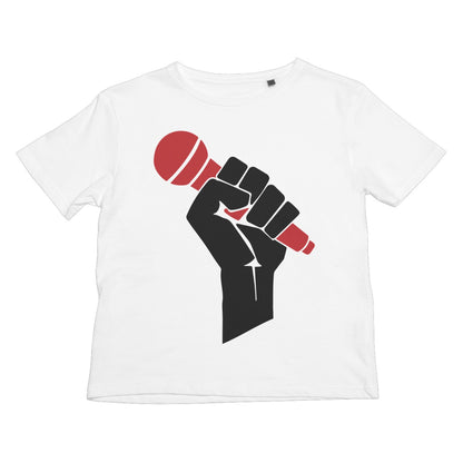 POWER TO THE MIC Kids T-Shirt