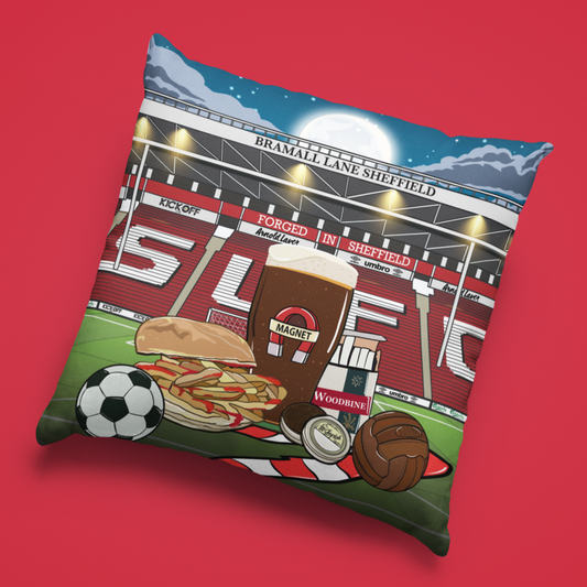 SUFC Like a night out in Sheffield - Cushion