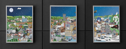 The Sheffield Night Scene (3 WAY SPLIT)